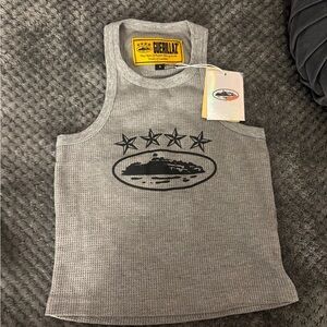 Gray Kids Tank Top